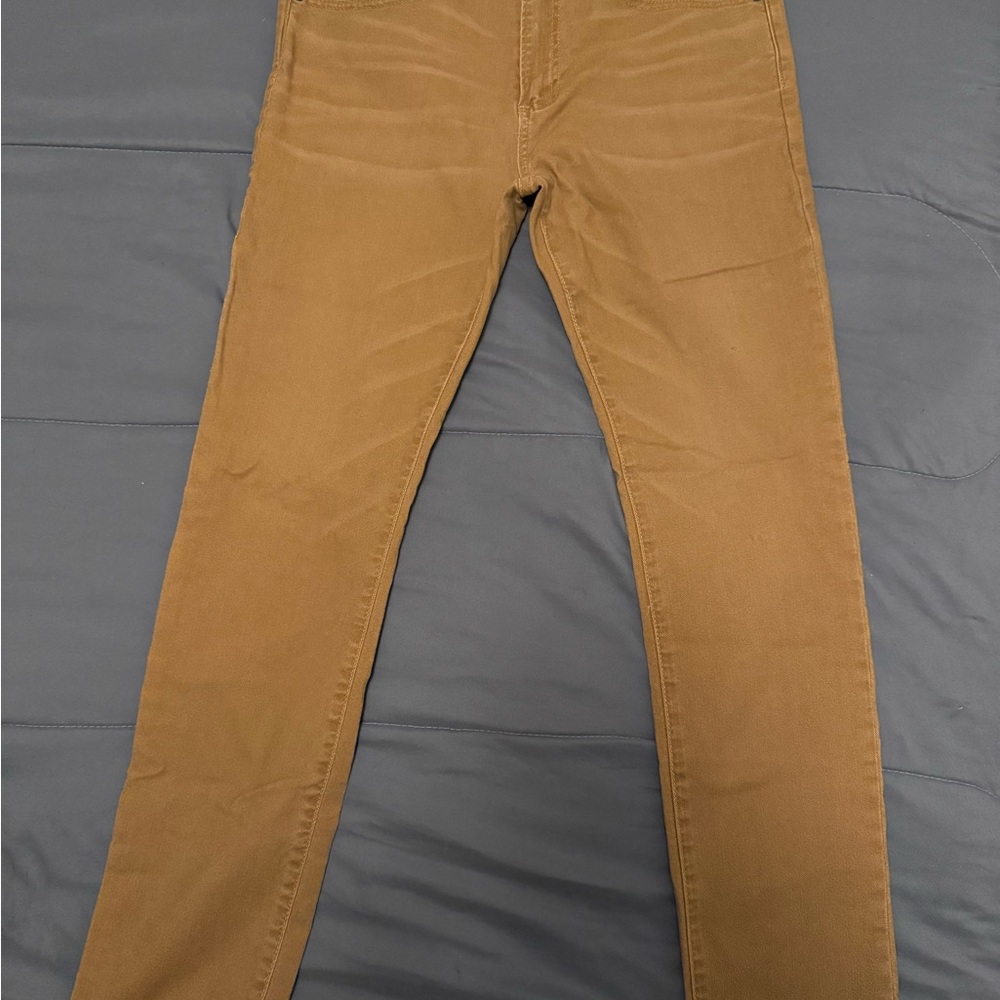 GAP Denim Mustard Tan Pants